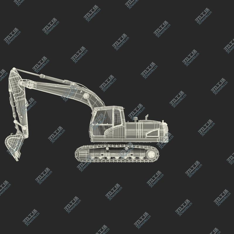 images/goods_img/2021040165/Tracked Excavator Generic 3D Model/4.jpg